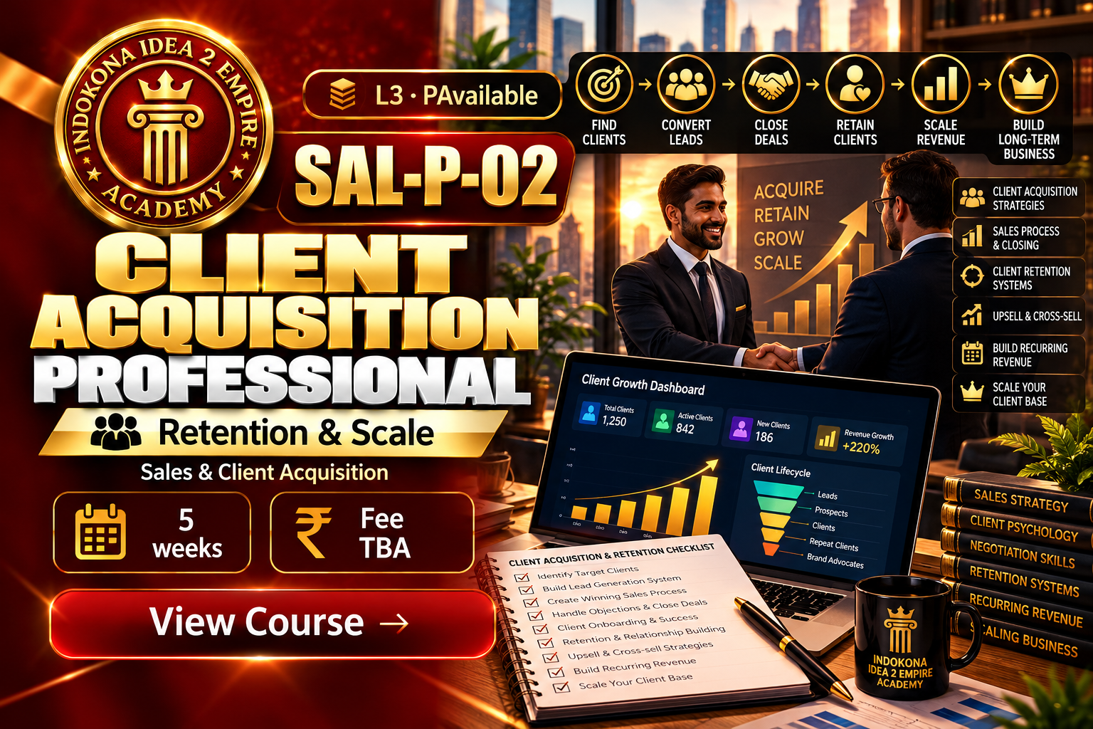 Client Acquisition Professional: Retention & Scale